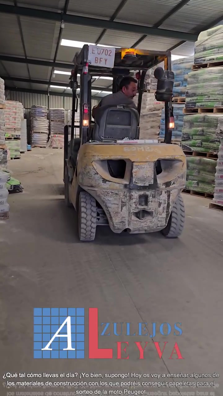 Materiales y preparación de pedidos en el almacén de Leyva